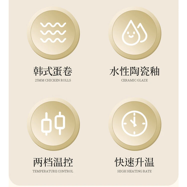 FANZHONG Curling Wand 3 Tubes 5434151