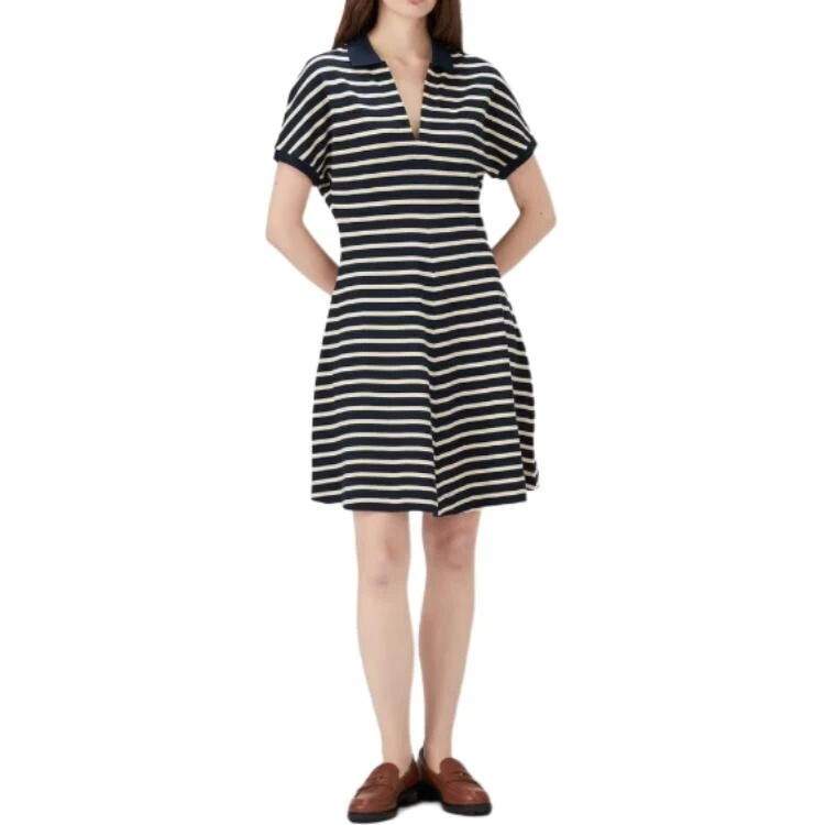 Tommy Hilfiger Short Sleeved Dress Women's Black