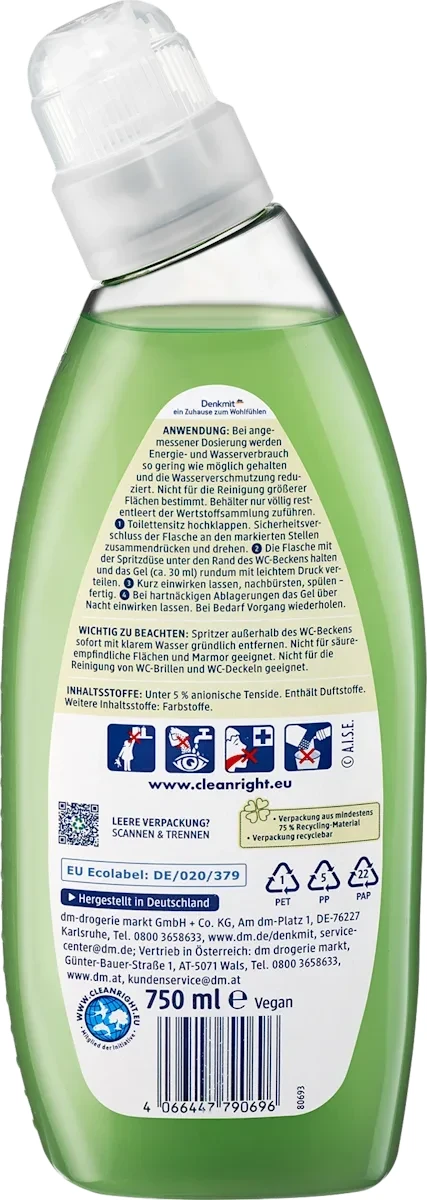 WC Reiniger, 750 ml