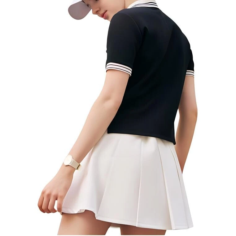 FILA TENNIS Polo Shirt Women's Jet Black BK
