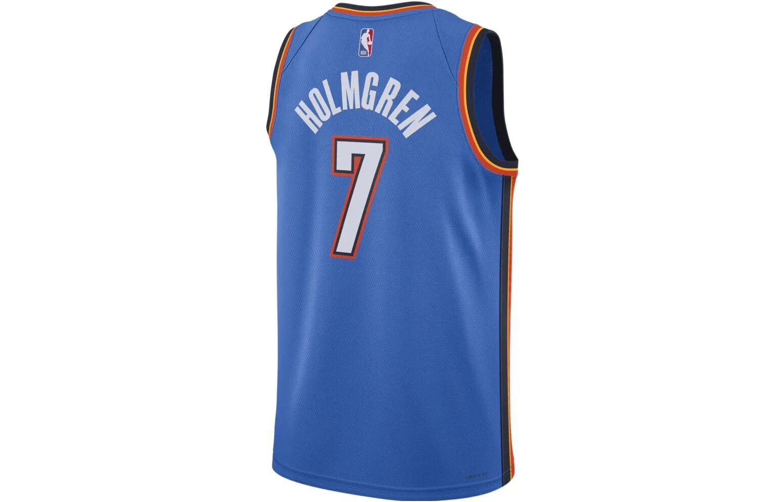 Nike Oklahoma City Thunder Icon Edition Men's Nike Dri FIT Nba Swingman Jersey