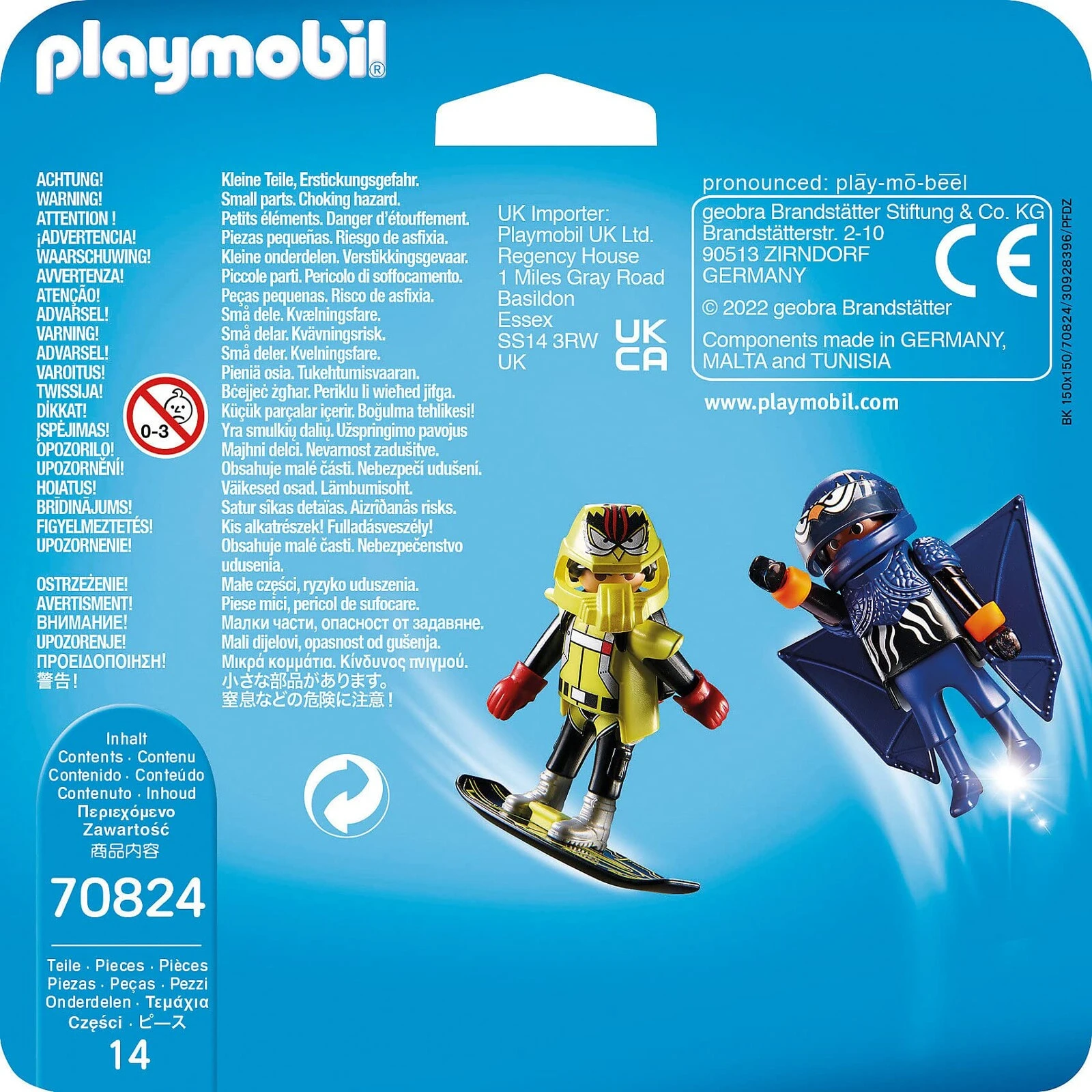 PLAYMOBIL Duo-Pack Air Stunt Show Figur