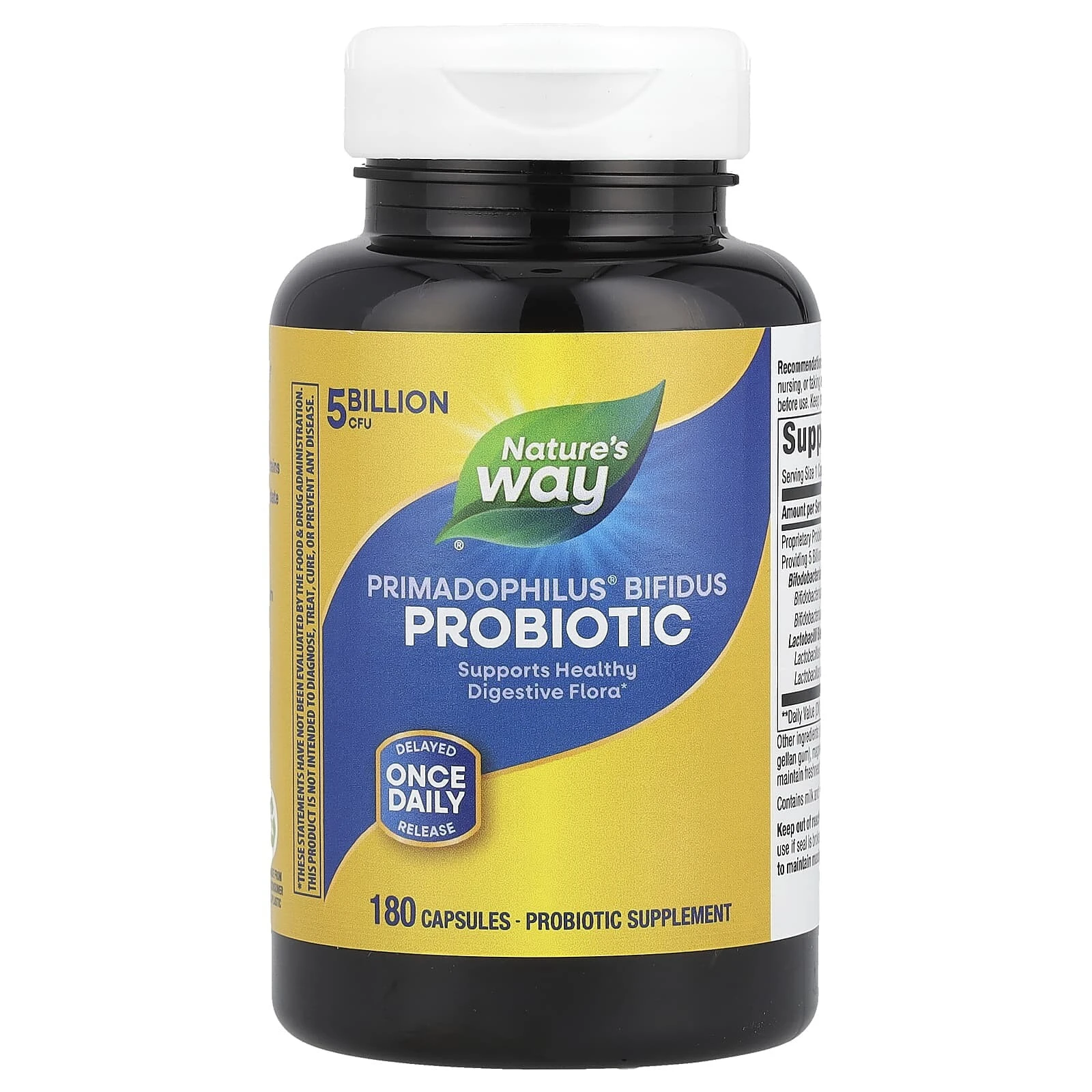 Primadophilus® Bifidus Probiotic , 5 Billion CFU, 180 Capsules