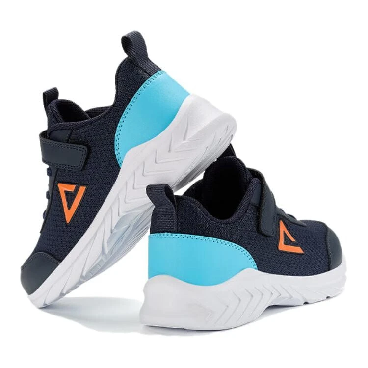 PEAK Fashion Collection Slip Resistant Abrasion Resistant Low top Kids' Running Shoes Blue