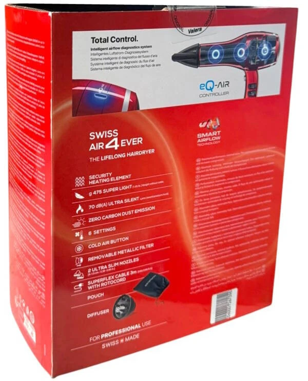 Valera Swiss Air4ever eQ RC D SR4 Haartrockner 2.400W