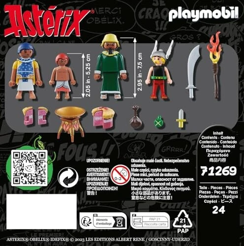 PLAYMOBIL Asterix: Paletabis und der vergiftete Kuchen