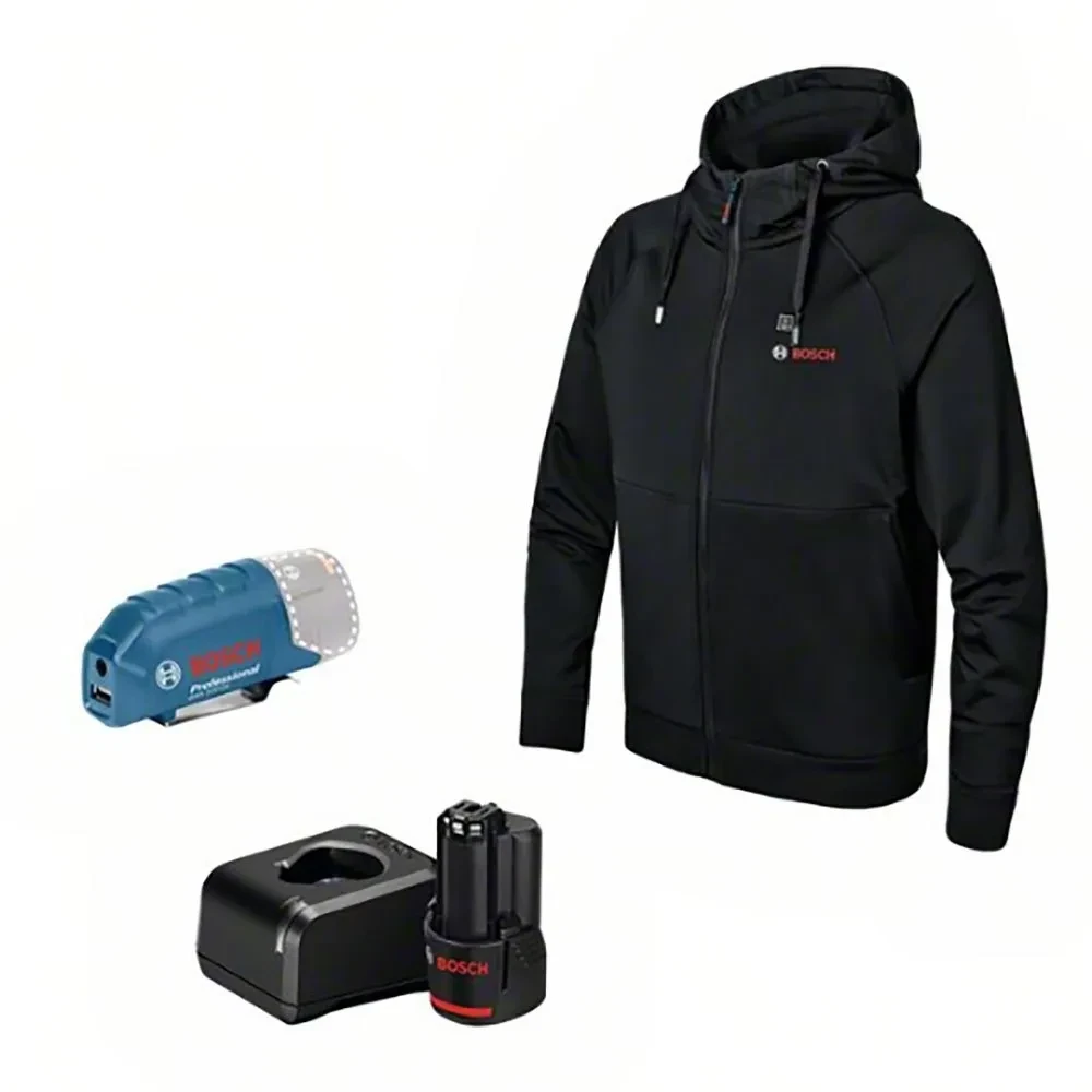Work jacket BOSCH GHH 12 Black 2XL (XXL)