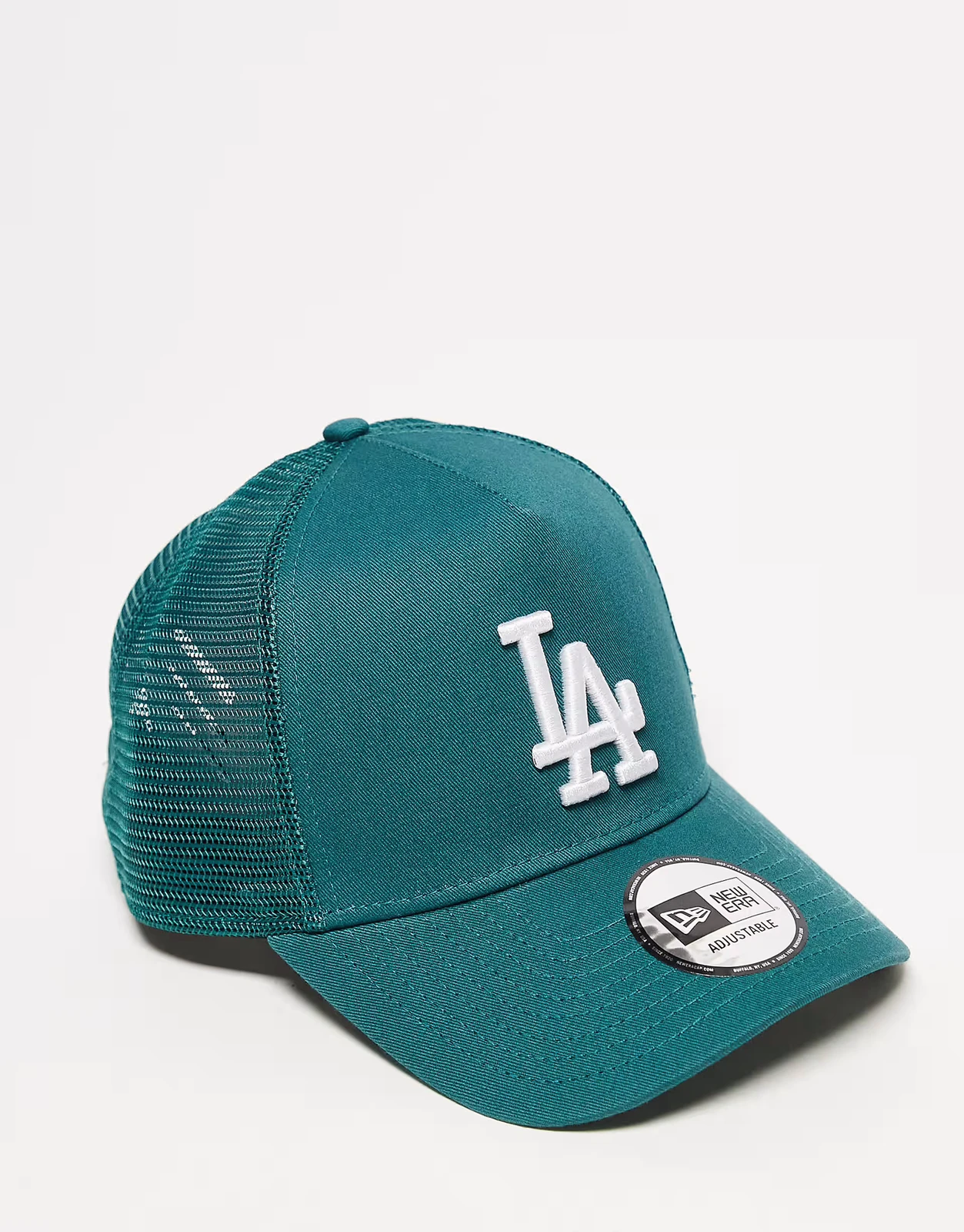 New Era – LA Dodgers – Basic-Trucker-Kappe in Dunkelgrün