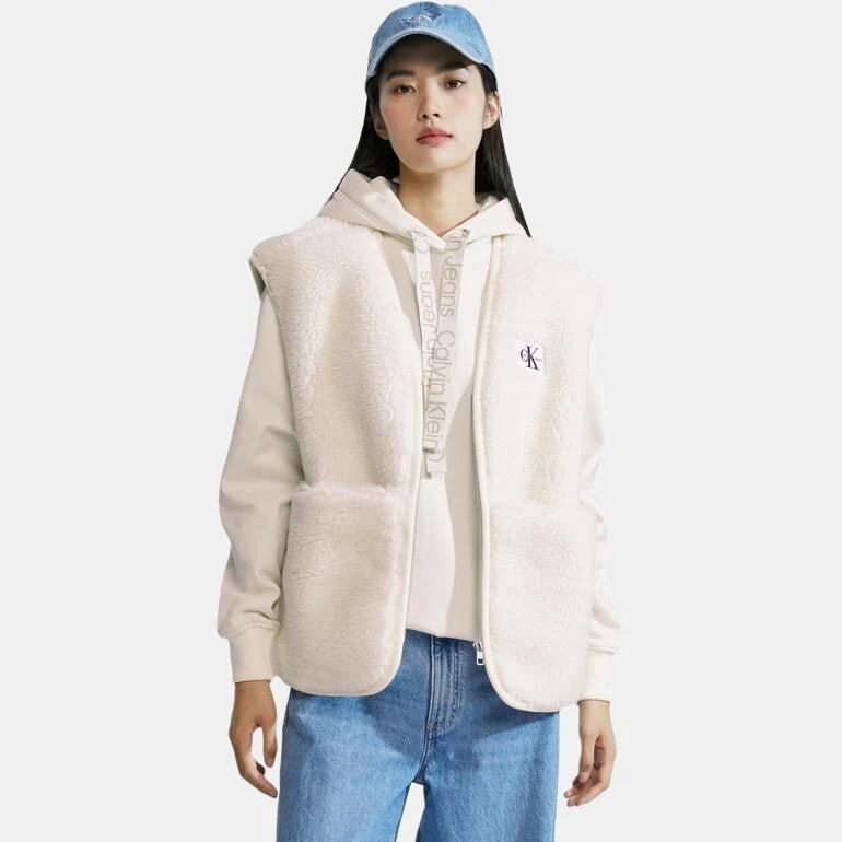 CALVIN KLEIN Vest Women's Cow Ivory