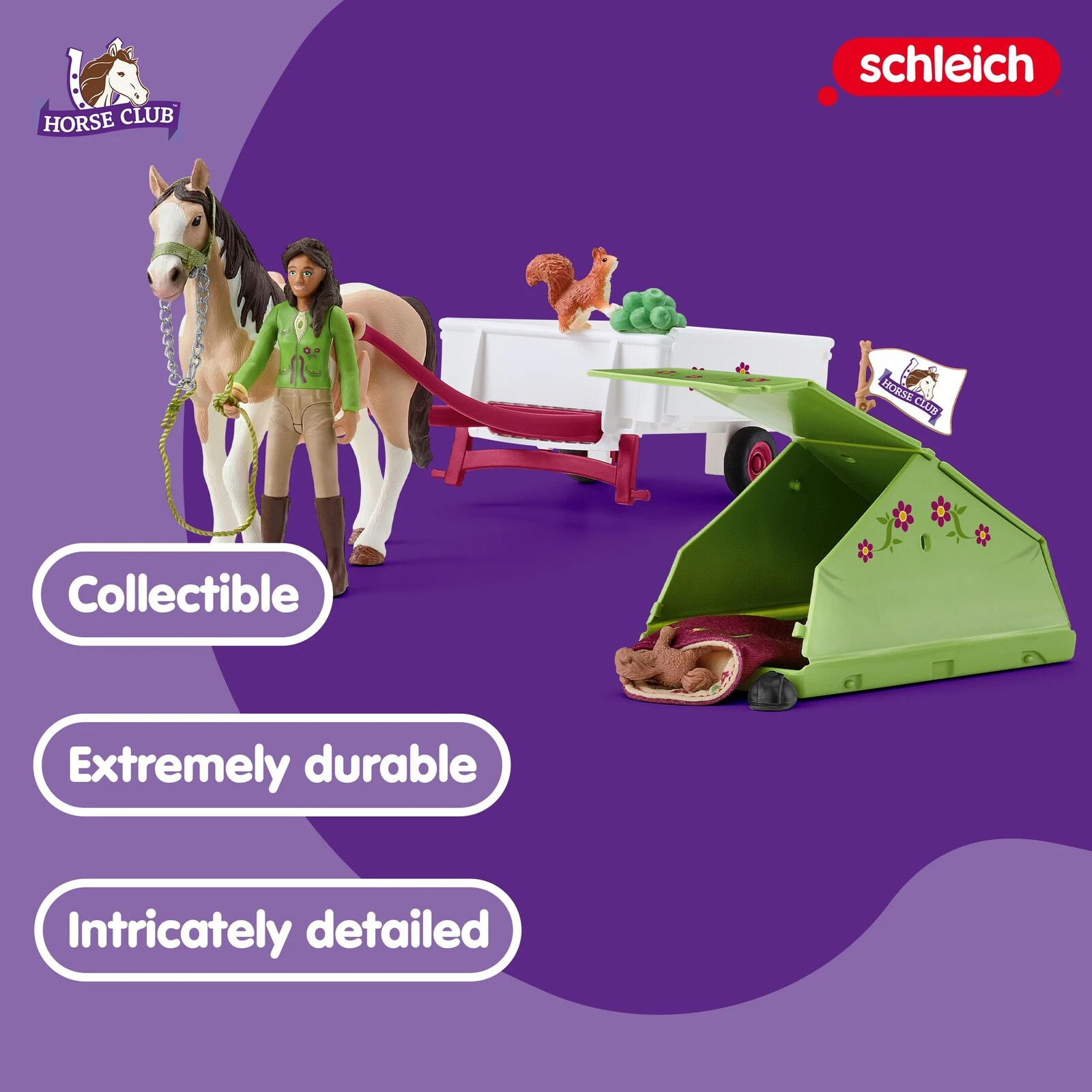 Horse Club Sarahs Campingausflug