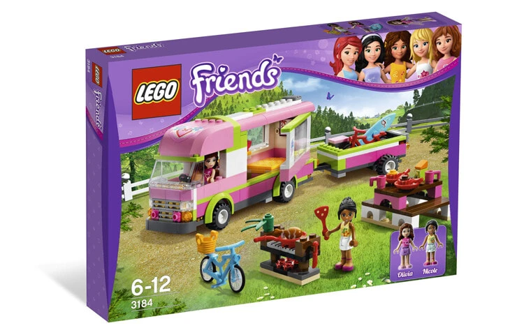 LEGO Adventure Camping Plastic Building Blocks 301 600pcs 3184