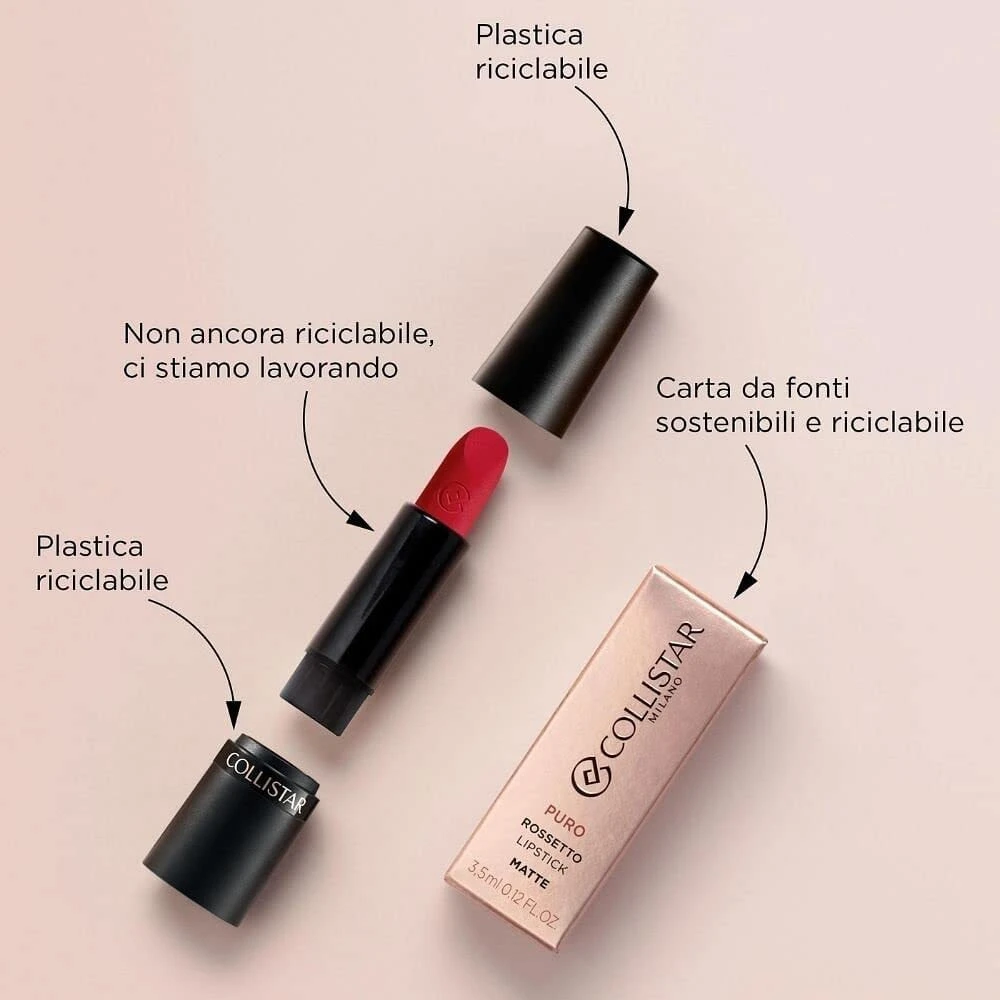 Collistar Pure Matte Lipstick N 109 Hypnotic Poppy