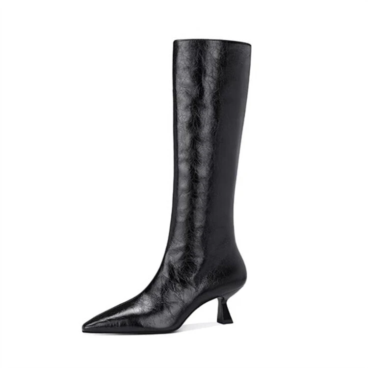 JESSICA SOPHIA Knee-high Boots 5cm Women's