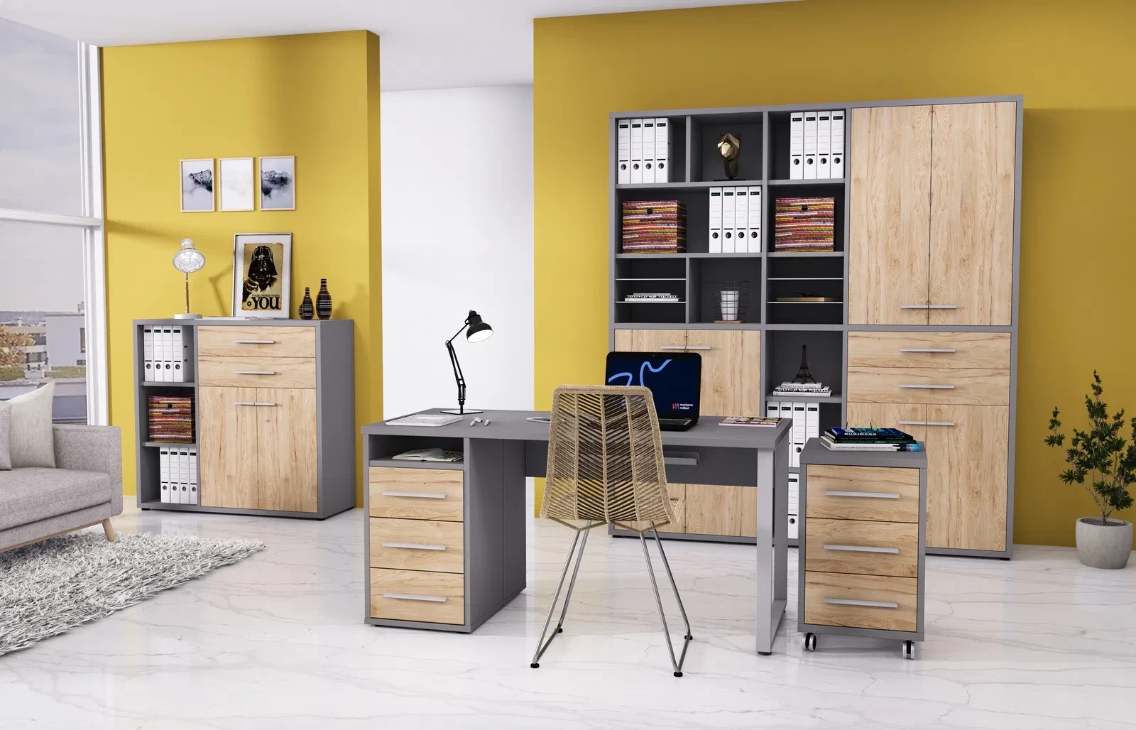Manjana Aktenschrank Kombination TEXAS