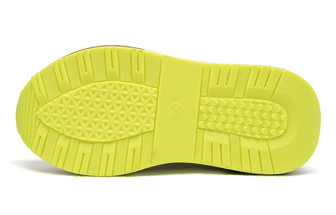 EBLAN Low Top Casual Shoes Women's White Green