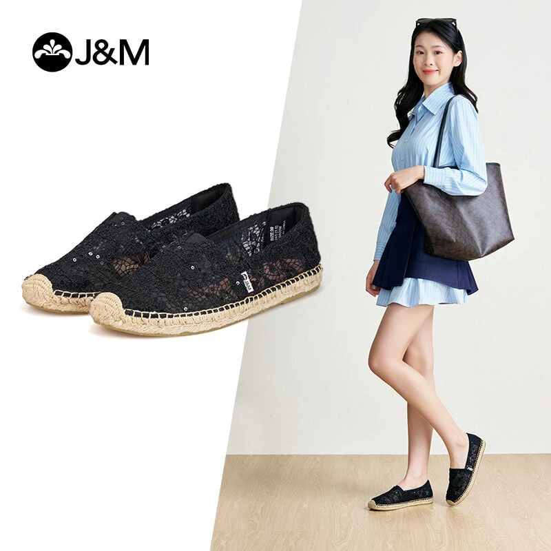 Joy&Mario Espadrilles Women's Silver/Black