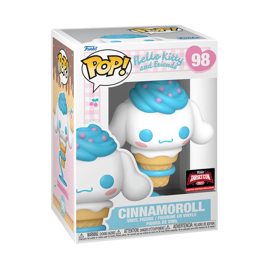 Funko Sanrio Cinnamoroll Ice Cream Cone Edition Chibi Figures