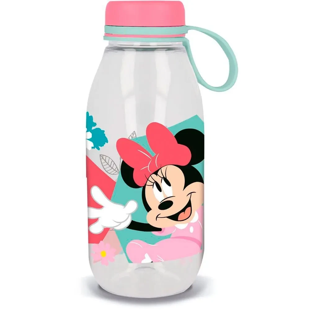 Water bottle Minnie Mouse CZ11359 460 ml Pink Silicone