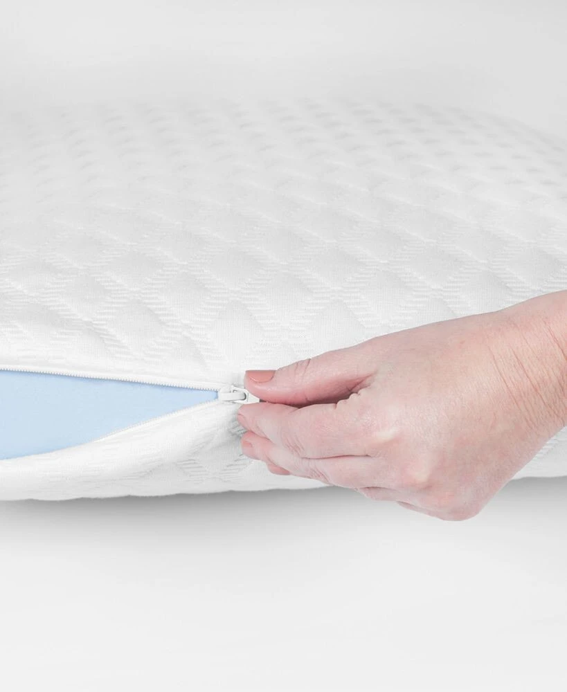 Therapedic Premier classic Comfort Gel Memory Foam Pillow, King, Exclusively at Macy’s
