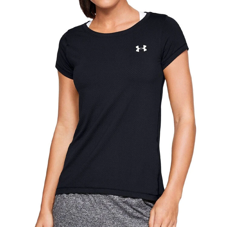 Under Armour Set-in Sleeve T-Shirt Women's Black