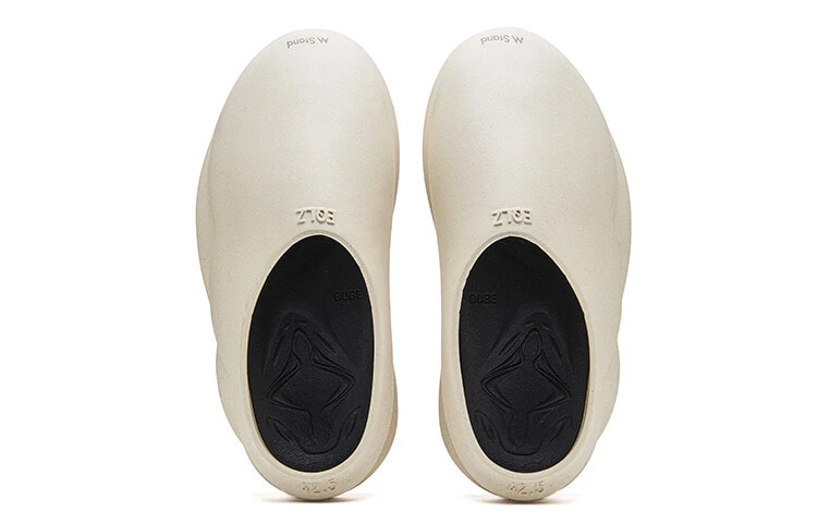 M Stand x EQLZ EQUALIZER 1050 Quiet Abrasion-Resistant Slide Slippers Unisex Beige