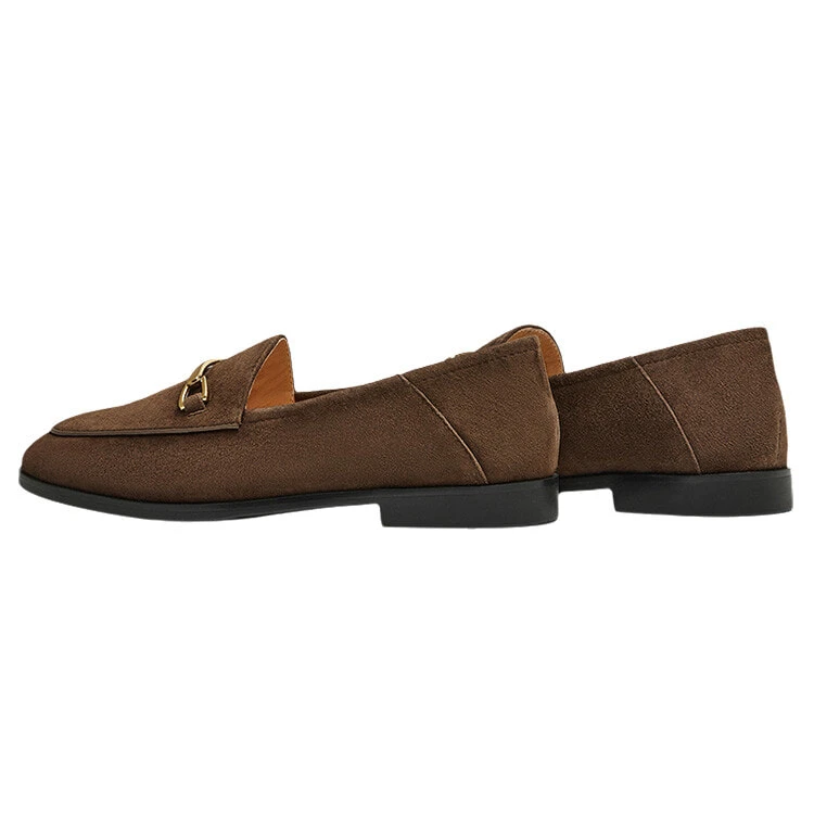 BASTO Loafers Women's Black, Beige, Brown, Coffee