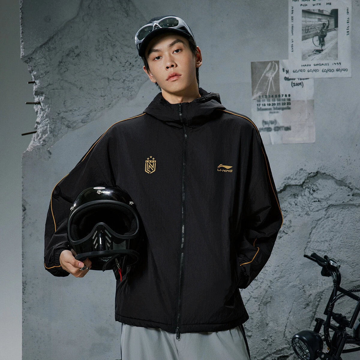 LiNing Sports Life Collection Trench Coat Men's
