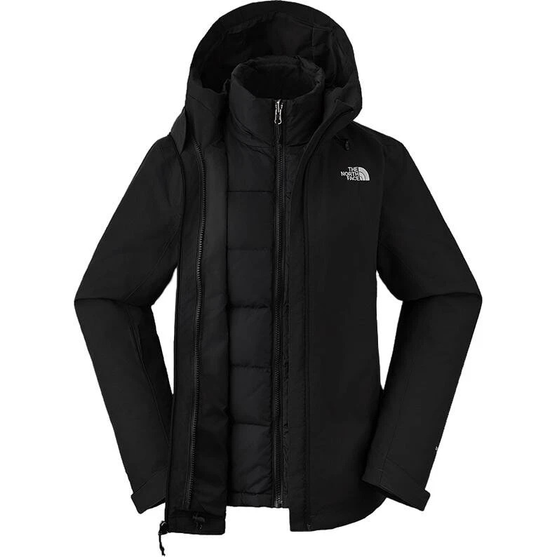 THE NORTH FACE Urban Exploration Waterproof And Windproof To Keep Warm Windbreaker Jacket Women's Cosmic Black