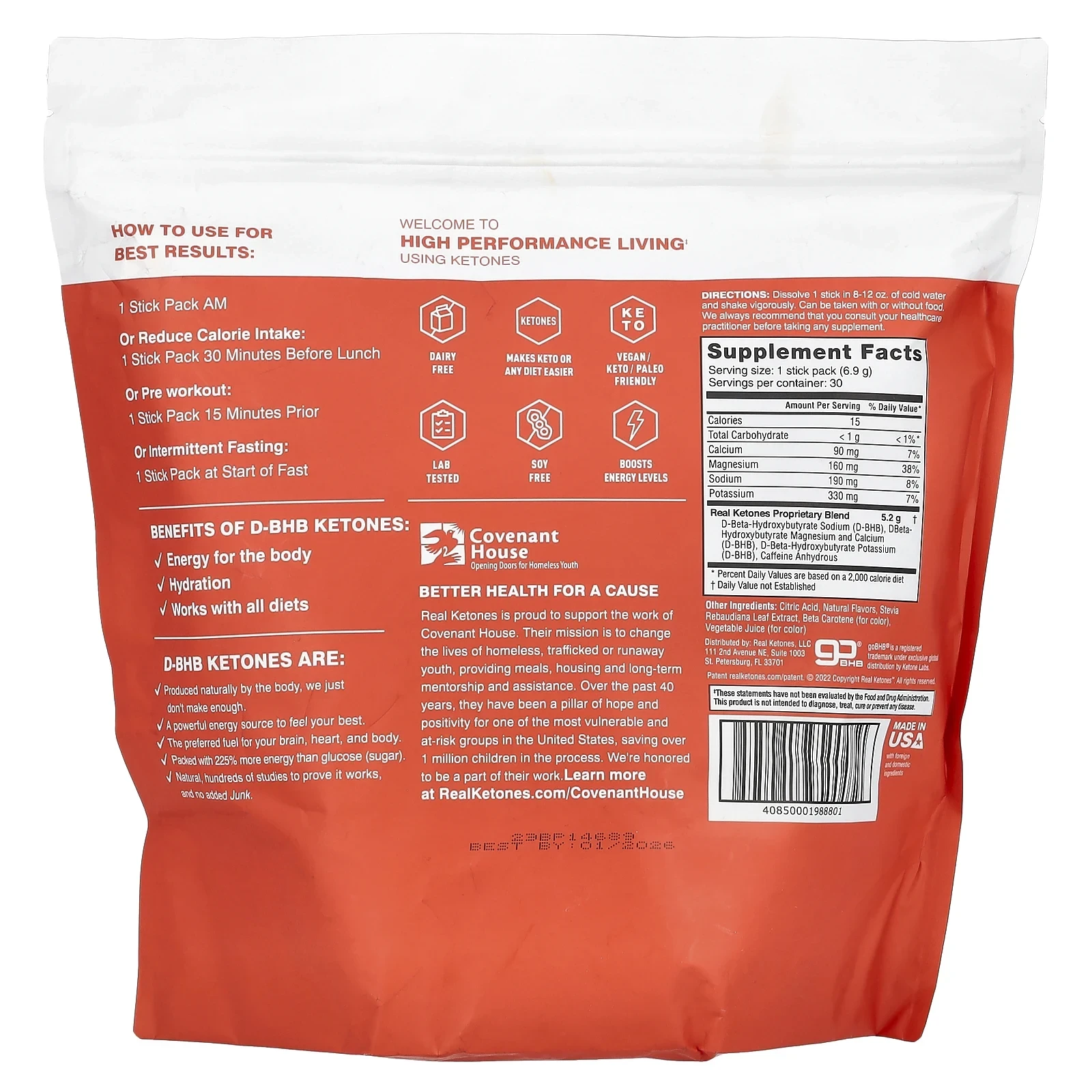 Shift, Caffeinated Mixed Berry, 30 Packets, 0.26 oz (7.3 g) Each