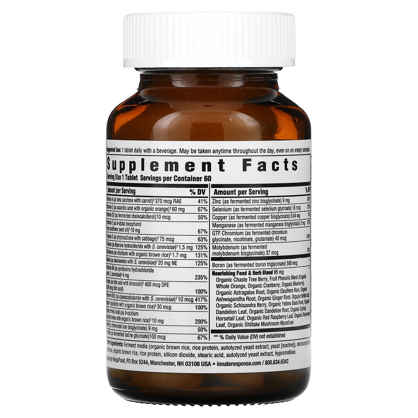 Women's One Daily, 60 Tablets