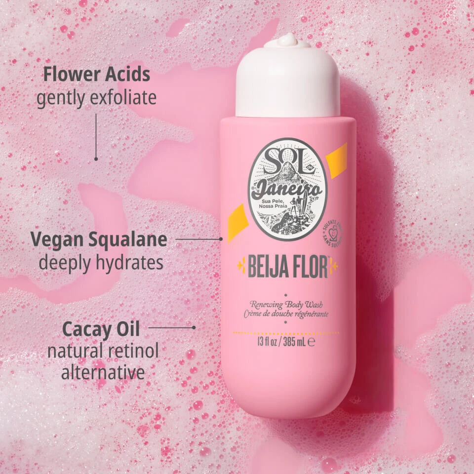 Sol De Janeiro – Beija Flor Body Wash – Duschgel, 385 ml