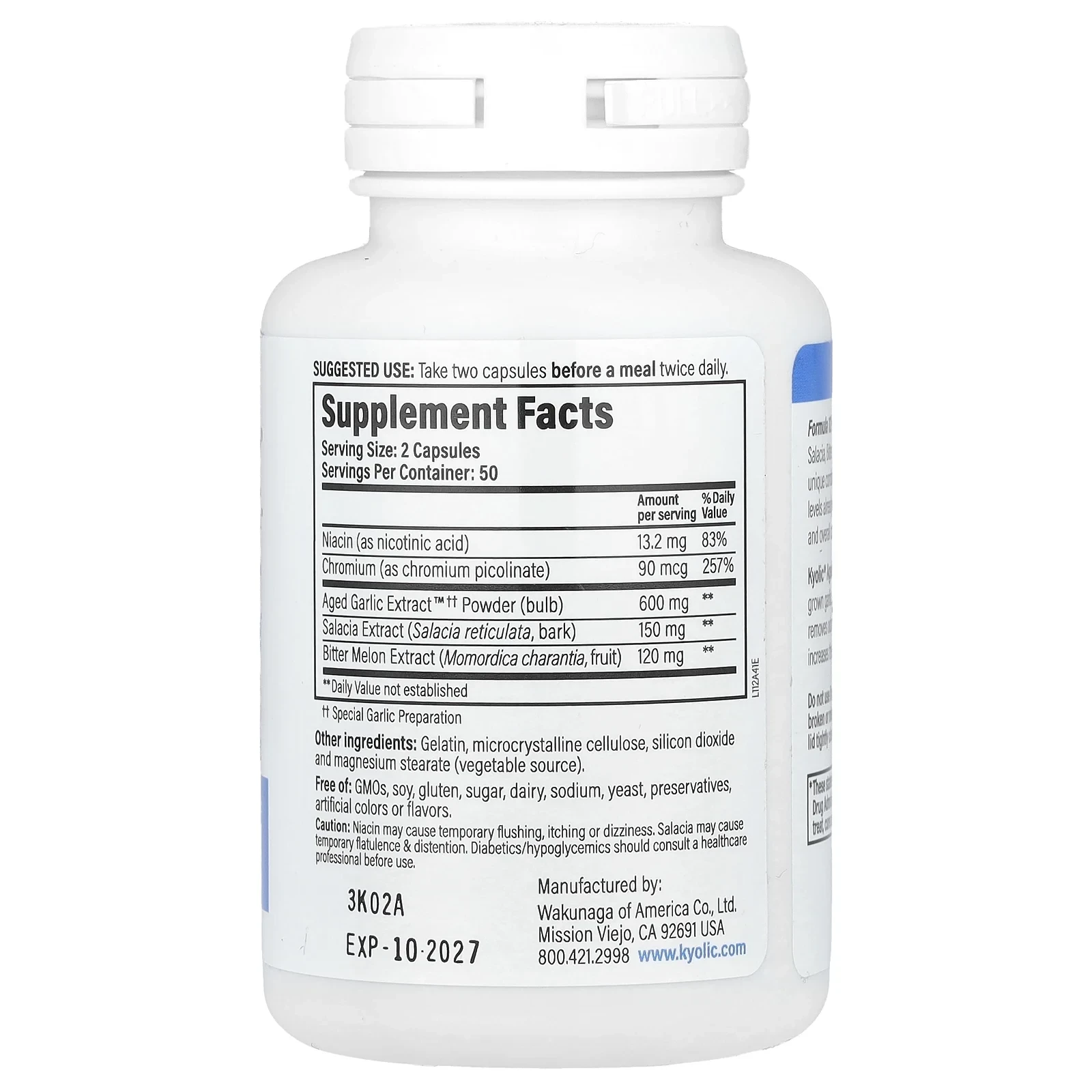 Aged Garlic Extract™, Blood Sugar Balance, 100 Capsules