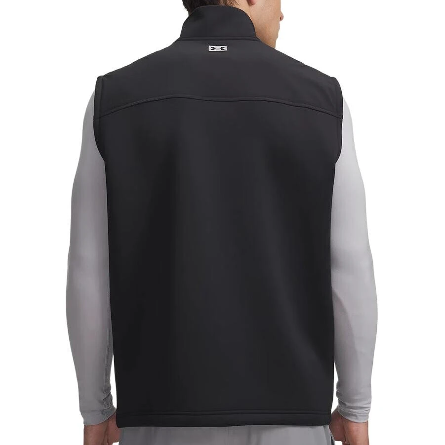 Under Armour Vests Men's Black Stand Collar Moderate