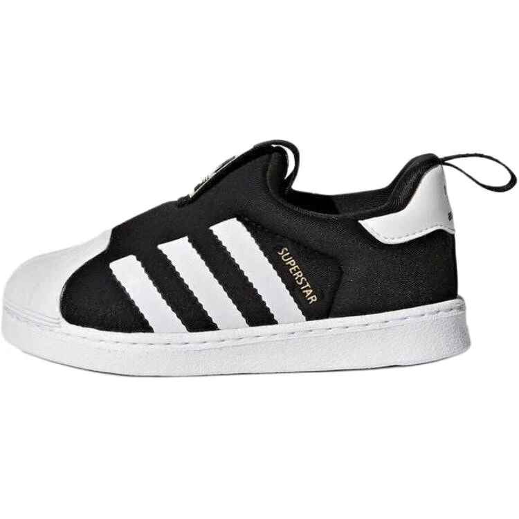 Adidas Superstar 360 Black White Gold Metallic TD