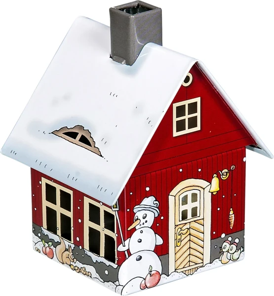 Metallräucherhaus "Wintermotiv", 1 St