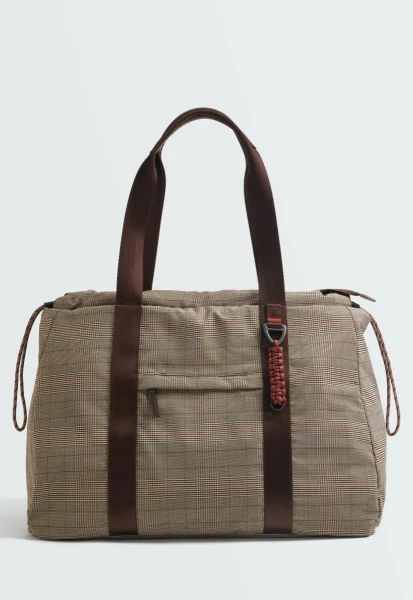 Сумка Oysho Check print tote